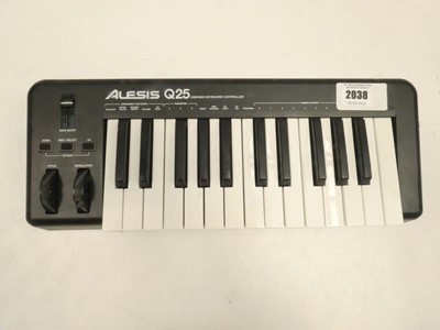 Lot 2038 - Alesis Q25 USB/MIDI keyboard controller