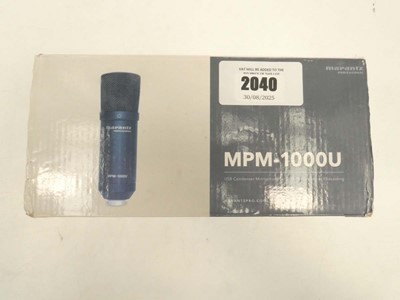 Lot 2040 - Marantz MPM-1000U USB condenser microphone