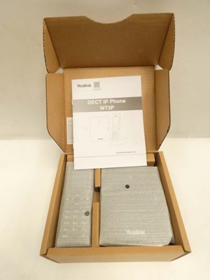 Lot 2041 - Yealink W73P DECT IP Phone with base and phone...