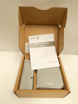 Lot 2043 - Yealink W73P DECT IP Phone with base and phone...