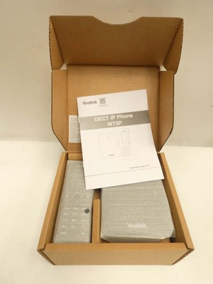 Lot 2045 - Yealink W73P DECT IP Phone with base and phone...
