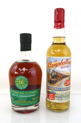 Lot 38 - 2 bottles of Blended Malt Scotch Whisky, 1x...