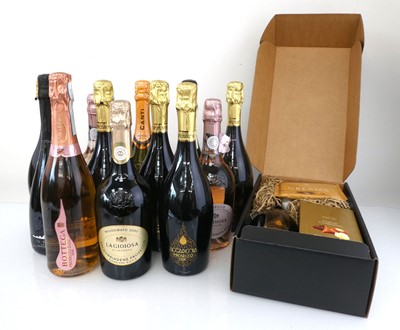 Lot 306 - 13 bottles of Prosecco, 1x La Gioiosa...
