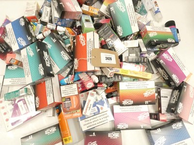Lot 2426 - Quantity of mixed vape liquid flavours / salts...