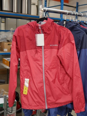 Lot 1218 - 2 Columbia full zip waterproof jackets, 1 in...