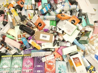 Lot 2428 - Quantity of mixed vape liquid flavours / salts...