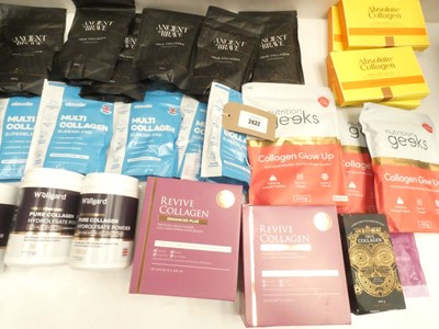 Lot 2432 - Selection of collagen support powders and...