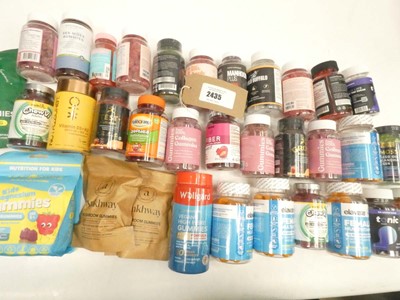 Lot 2435 - Selection of various gummie vitamin and...
