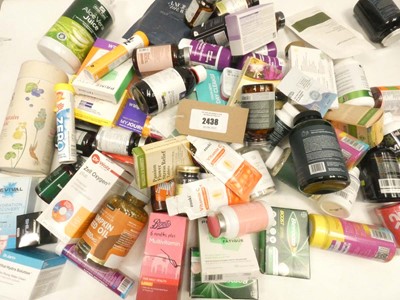 Lot 2438 - Mixed lot of vitamin and dietary tablet /...