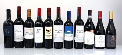 Lot 357 - 11 bottles Red, 1x 2018 Chateau des Laurets...