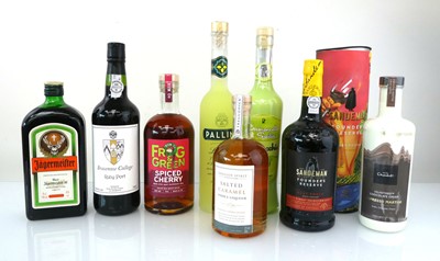 Lot 265 - 8 bottles, 1x Brasenose College Ruby Port...