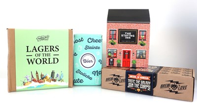 Lot 453 - 4 box gift sets, 1x Best of British Beer Inn...