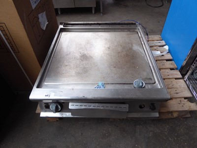 Lot 662 - 80cm gas solid top griddle