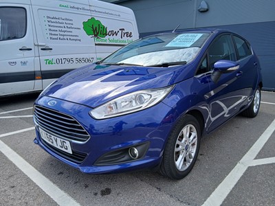 Lot (KX65 YJG) 2015 Ford Fiesta Zetec Turbo...