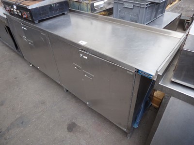 Lot 717 - 215cm stainless steel Herald custom built...