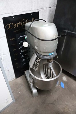 Lot 838 - 20qt floor standing commercial mixer with...