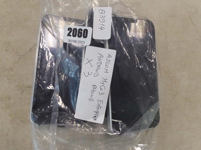 Lot 2060 - Three Ascom MYC03 Enterprise Android phones