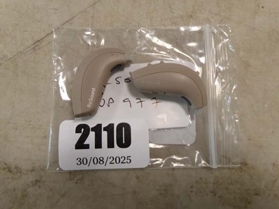 Lot 2110 - A pair of Resound UP977 Digital hearing aids
