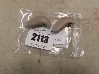 Lot 2113 - A pair of Resound UP977 Digital hearing aids