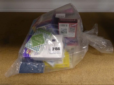 Lot 2159 - Bag containing various talking point and other...