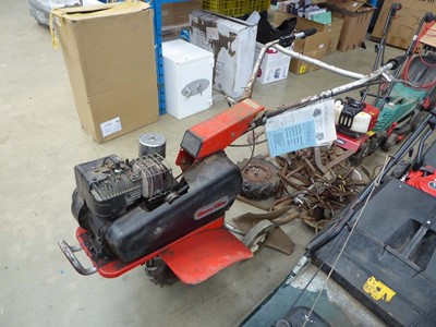 Lot 4281 - Wolseley Centaur petrol rotavator with Briggs...