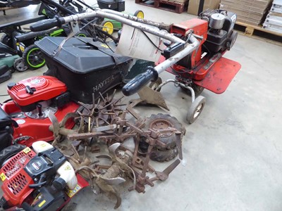 Lot 4281 - Wolseley Centaur petrol rotavator with Briggs...