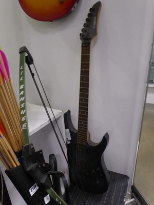 Lot 2142 - A Yamaha 6-string electric guitar in black,...