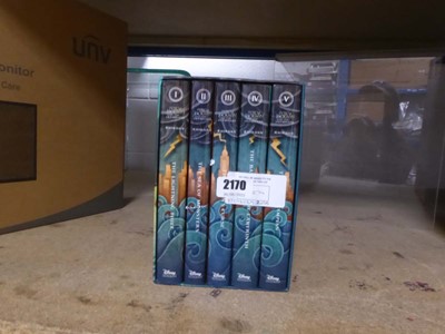 Lot 2170 - Boxed set of Percy Jackson and The Olympians,...