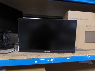 Lot 2172 - Hikvision monitor, unboxed (missing stand)