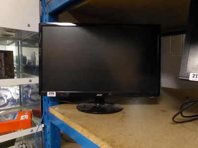 Lot 2174 - Acer monitor with stand