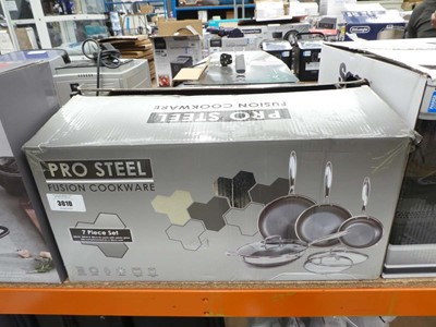 Lot 3010 - Prosteel Fusion cookware set