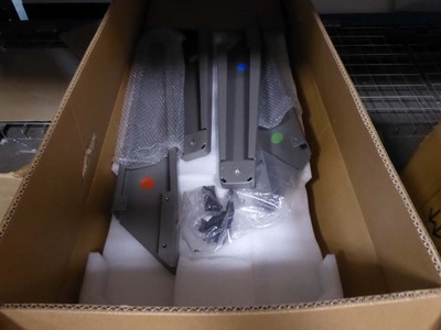 Lot 2176 - Vision motorised trolley floor stand for TVs