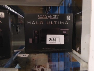 Lot 2180 - Boxed Road Angel Halo Ultimate 4k dual dashcam