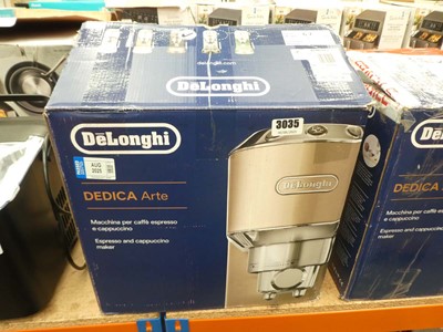 Lot 3035 - Delonghi Dedica Arte espresso and cappuccino...