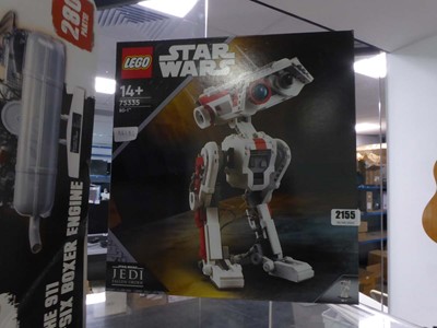 Lot 2155 - A Lego Star Wars BD-1 figure set no.75335
