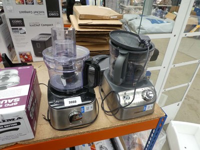 Lot 3060 - Two Kenwood food processors, unboxed