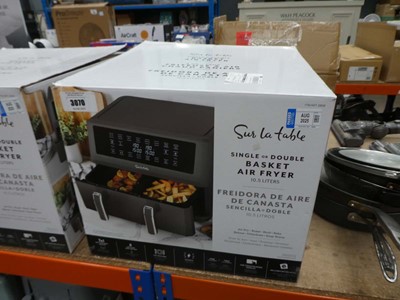 Lot 3070 - Dual basket air fryer