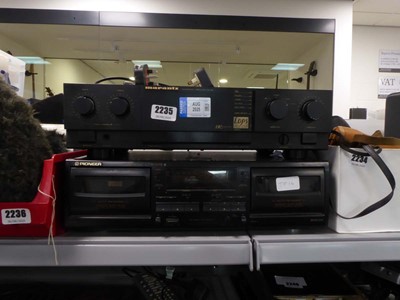 Lot 2235 - Marantz integrated amplifier PM25 and a...