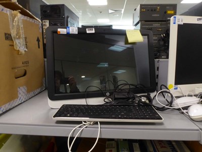 Lot 2203 - HP A1022-3160NA all in one PC with AMD A6-6310...