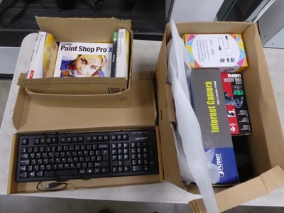 Lot 2213 - (C) Dell Latitude D63 laptop and PSU with LED...