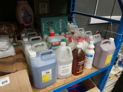 Lot 3214 - Large quantity of various tubs of cleaning...