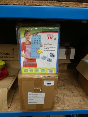 Lot 3218 - Boxes of adjustable folding boards, stationery...