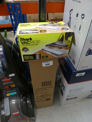 Lot 3120 - Shark Ninja steam mop , plus a box of Shark...