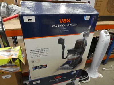 Lot 3121 - Vax SpinScrub Power Plus carpet washer