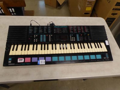 Lot 2267 - Yamaha Portasound PSS 7 80 keyboard