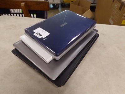 Lot 2268 - Collection of 6 laptops for spares and repairs
