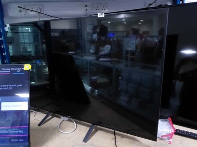 Lot 2293 - Sony 55in TV model KD55X8505B with remote and...