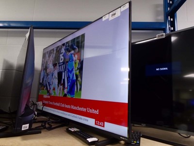 Lot 2297 - (B61 & R49) Hisense 40in TV model 40E5NQTUK...