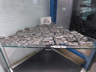 Lot 2311 - Set of Danbury mint greatest motor cars of all...