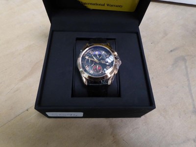Lot 2317 - Talis Co sub-dial wristwatch, boxed